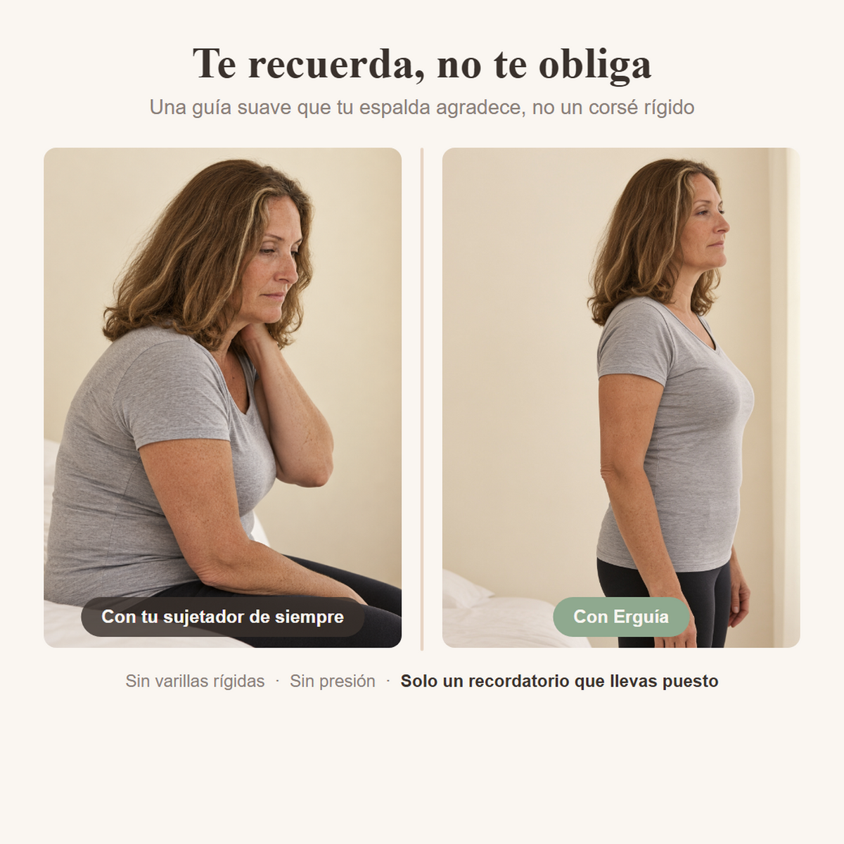 Sujetador Postural Sin Varillas